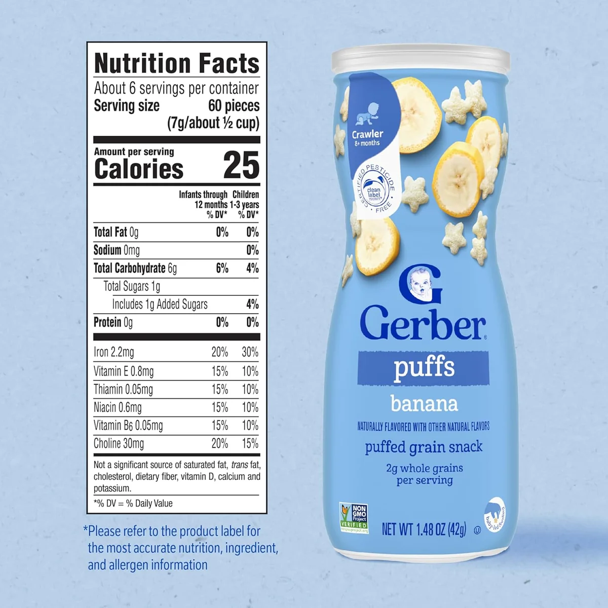 Gerber Puffs Cereal Snack