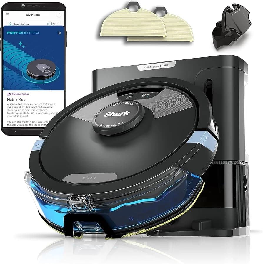 Shark Matrix Plus 2-in-1 Self-Empty Robot Vacuum and Mop