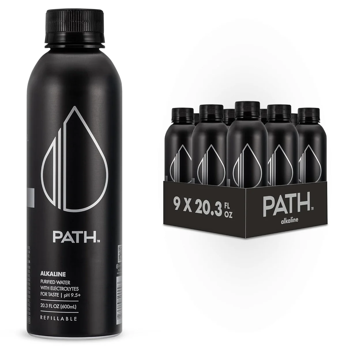 Alkaline Water (pH 9.5+)
