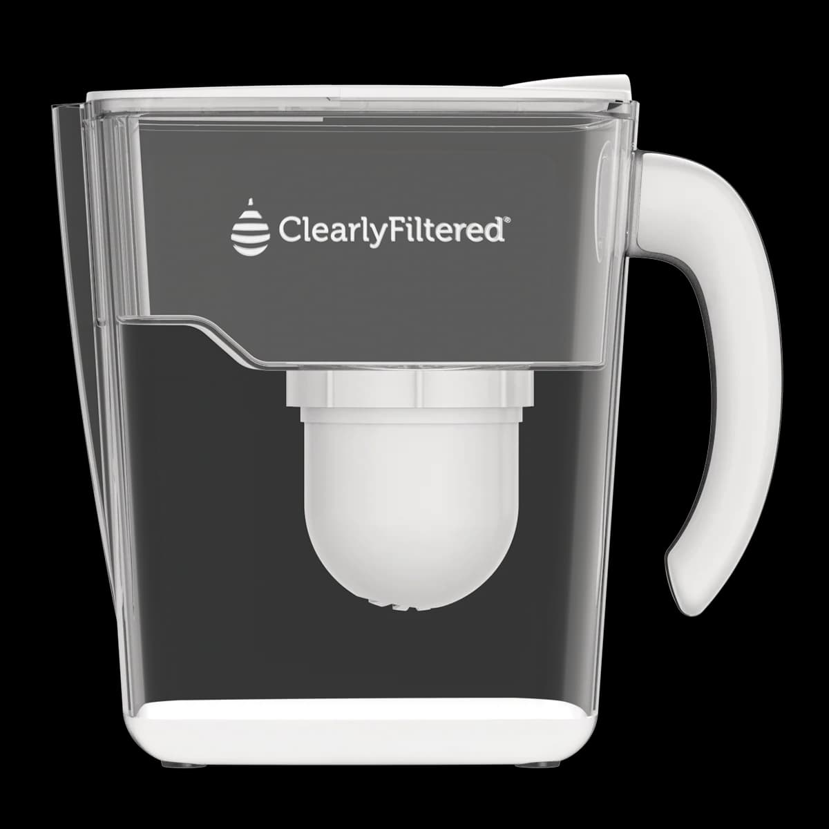 Clearly Filtered Clean Water Pitcher