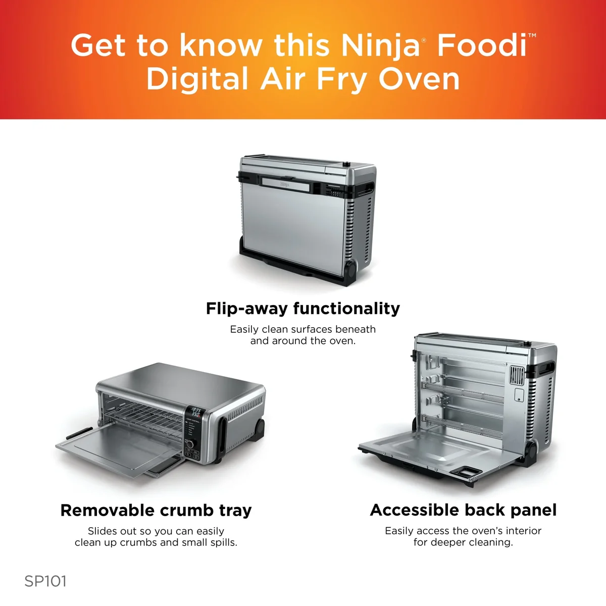 Ninja Foodi Digital Air Fry Oven (SP101)