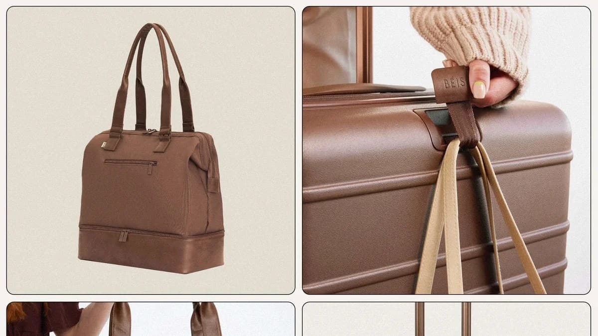 BÉIS The Convertible Weekender