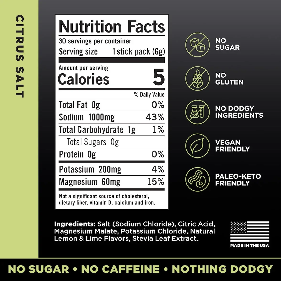 LMNT Zero-Sugar Electrolyte Drink Mix