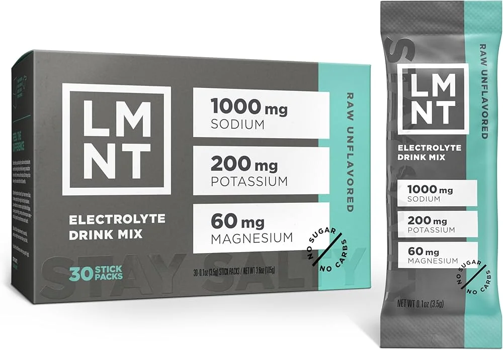 LMNT Zero-Sugar Electrolyte Drink Mix