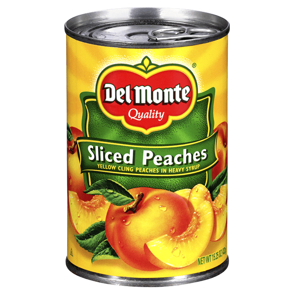 Del Monte Sliced Peaches in Heavy Syrup