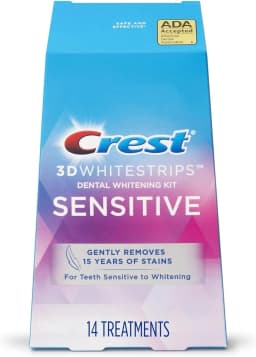 3D White Whitestrips Gentle Routine