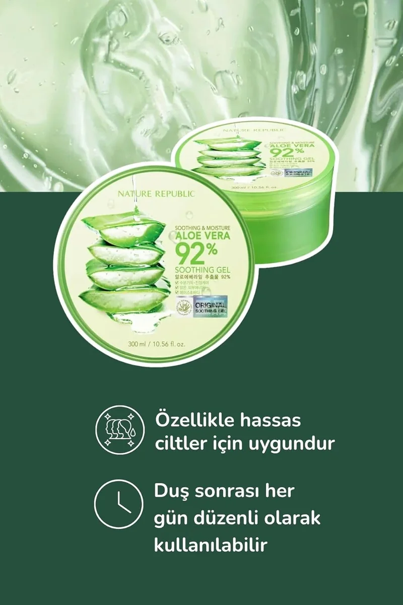 Nature Republic Mild & Moisture Aloe Vera Watery Gel