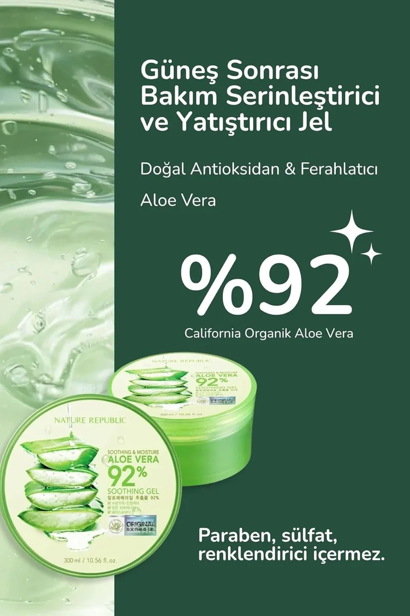 Nature Republic Mild & Moisture Aloe Vera Watery Gel
