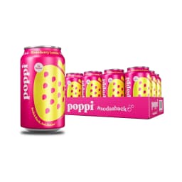 Strawberry Lemon Prebiotic Soda