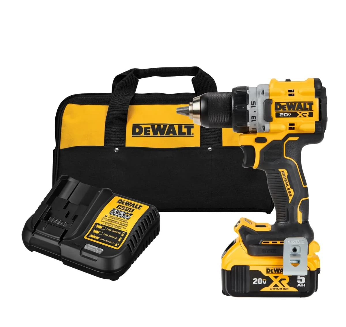 DeWalt ATOMIC 20V MAX Brushless Cordless 1/2 in. Drill/Driver