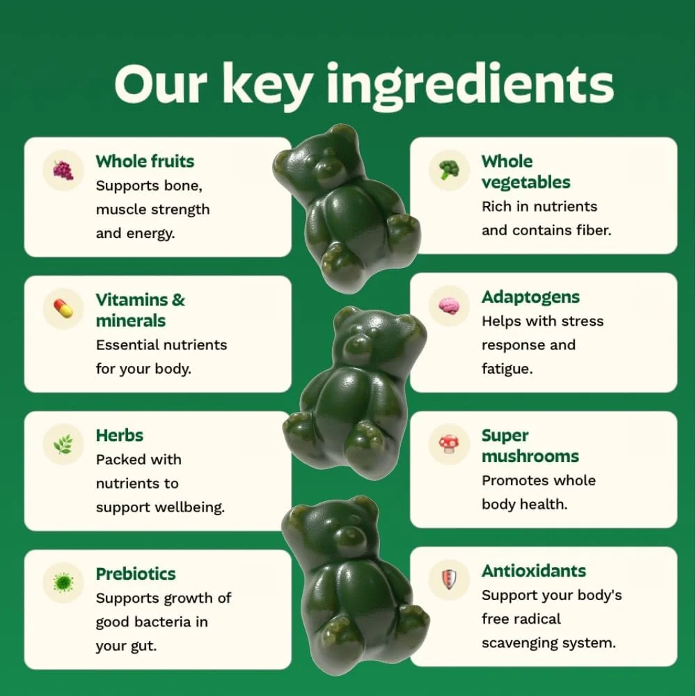 Grüns Daily Multivitamin Gummies