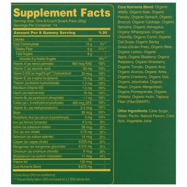Grüns Daily Multivitamin Gummies