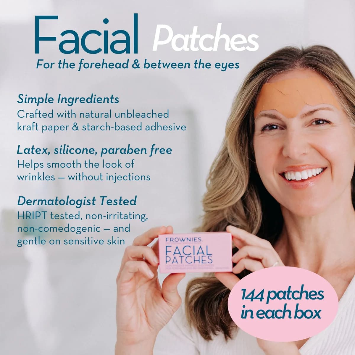 Frownies Forehead & Between Eyes Facial Patches