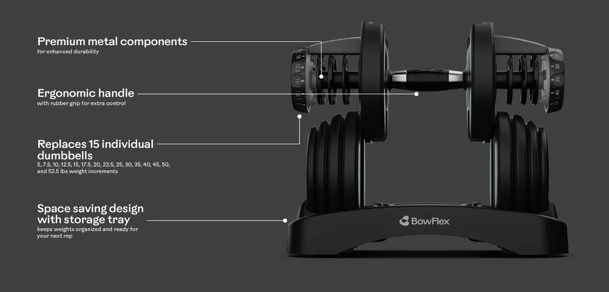 BowFlex SelectTech 552 Adjustable Dumbbells