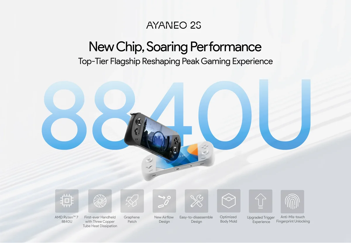 AYANEO 2S Handheld Gaming Console