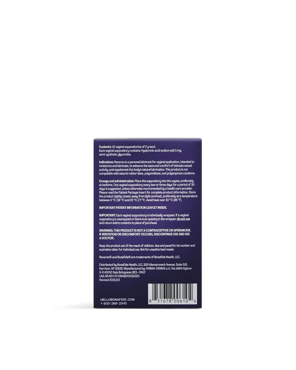 Bonafide Revaree Vaginal Moisturizer