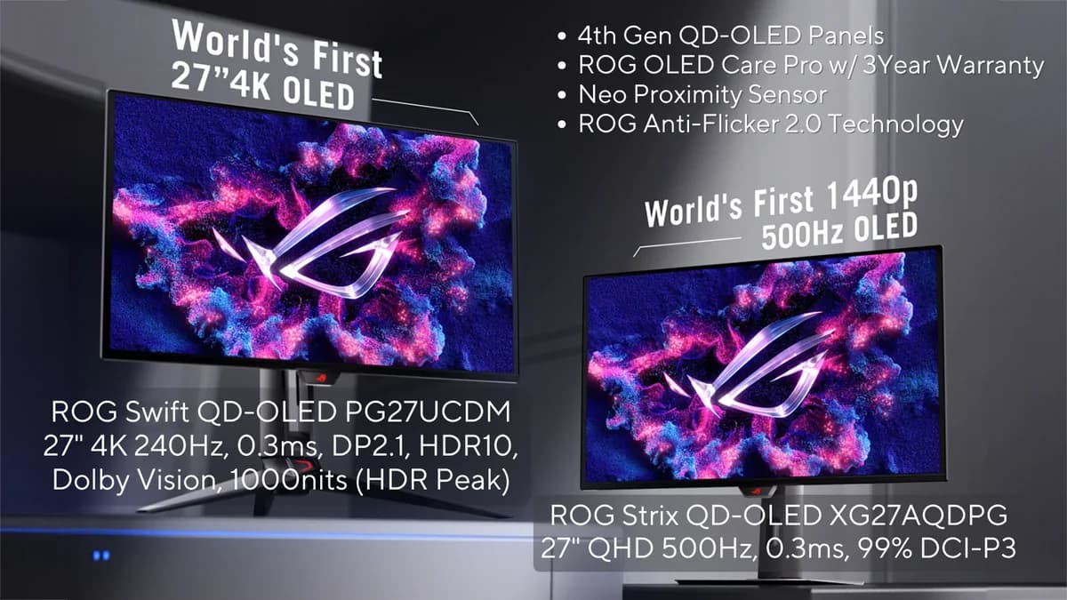 ASUS ROG Swift OLED PG27UCDM