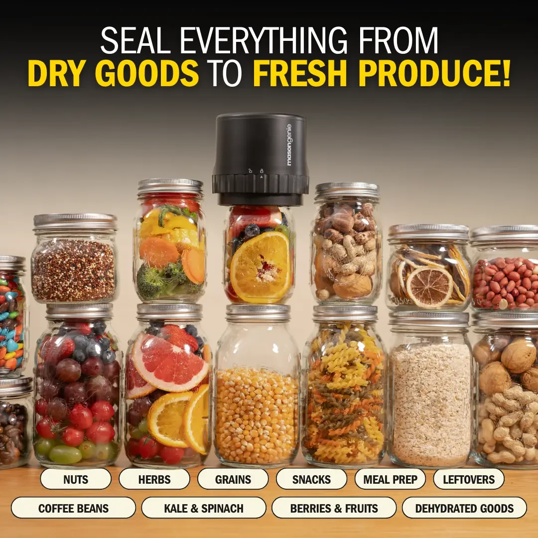Mason Genie Vacuum Sealer Kit