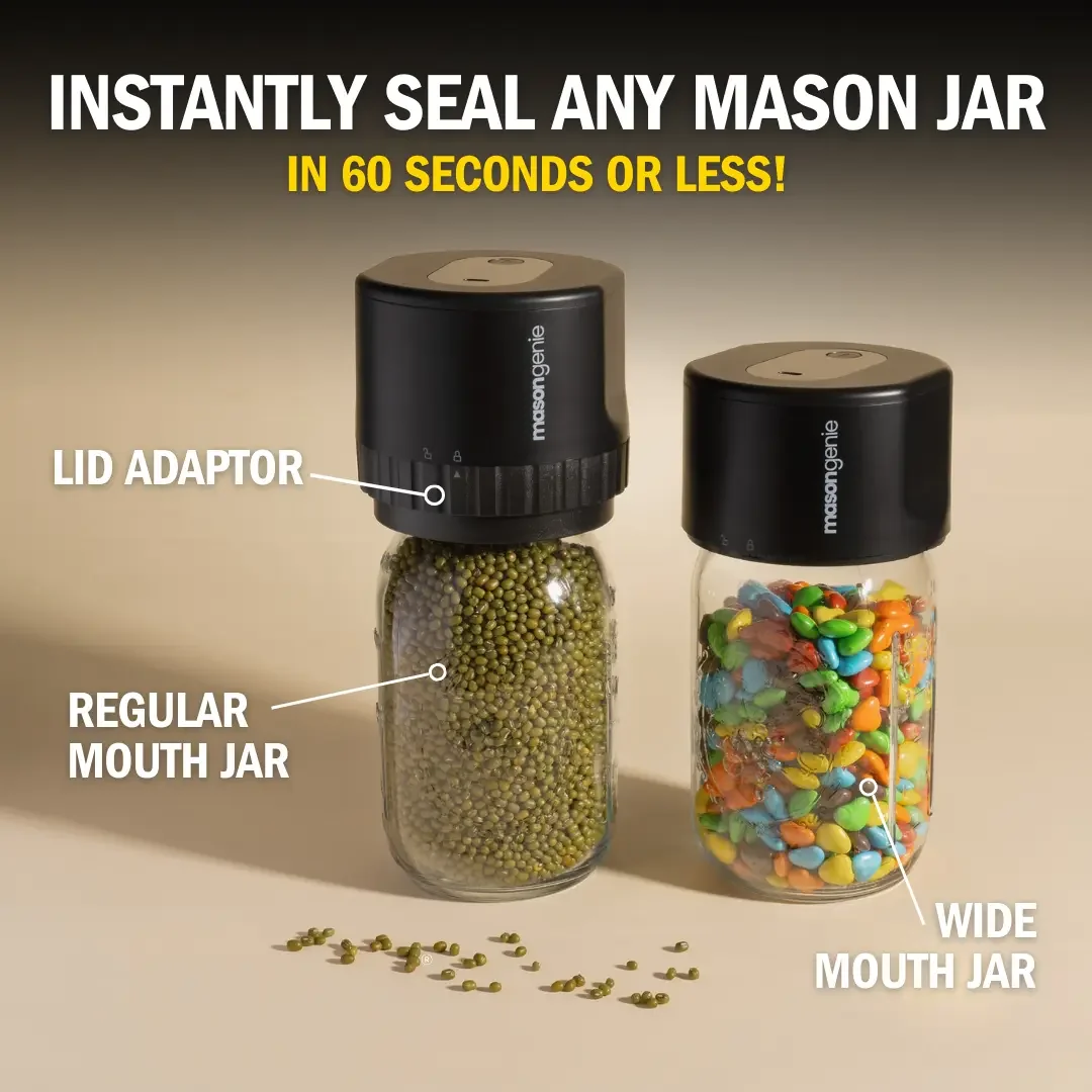 Mason Genie Vacuum Sealer Kit