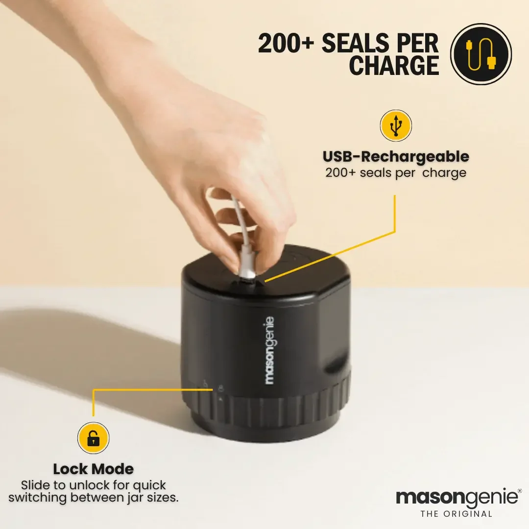 Mason Genie Vacuum Sealer Kit
