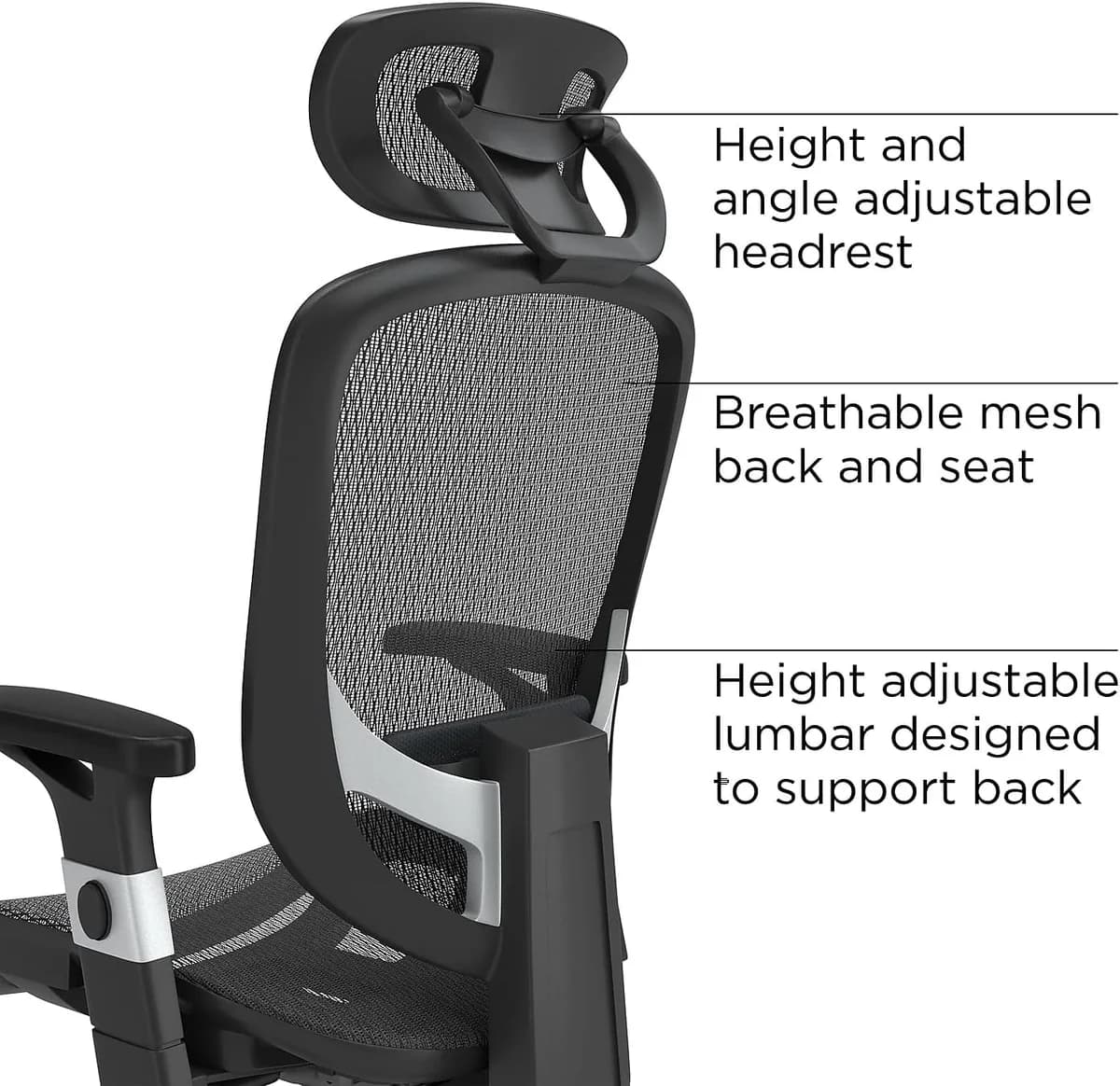 Staples Hyken Ergonomic Mesh Task Chair