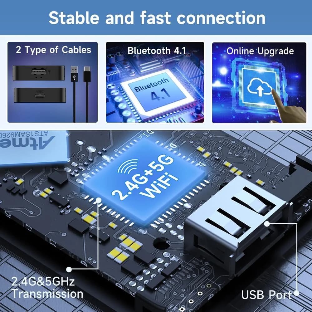 Carlinkit 5.0 (2Air) Wireless CarPlay Adapter