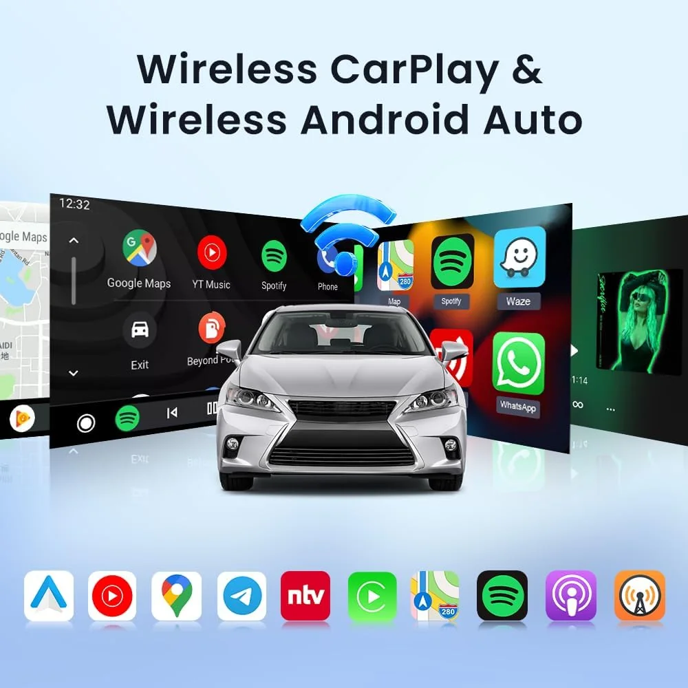 Carlinkit 5.0 (2Air) Wireless CarPlay Adapter