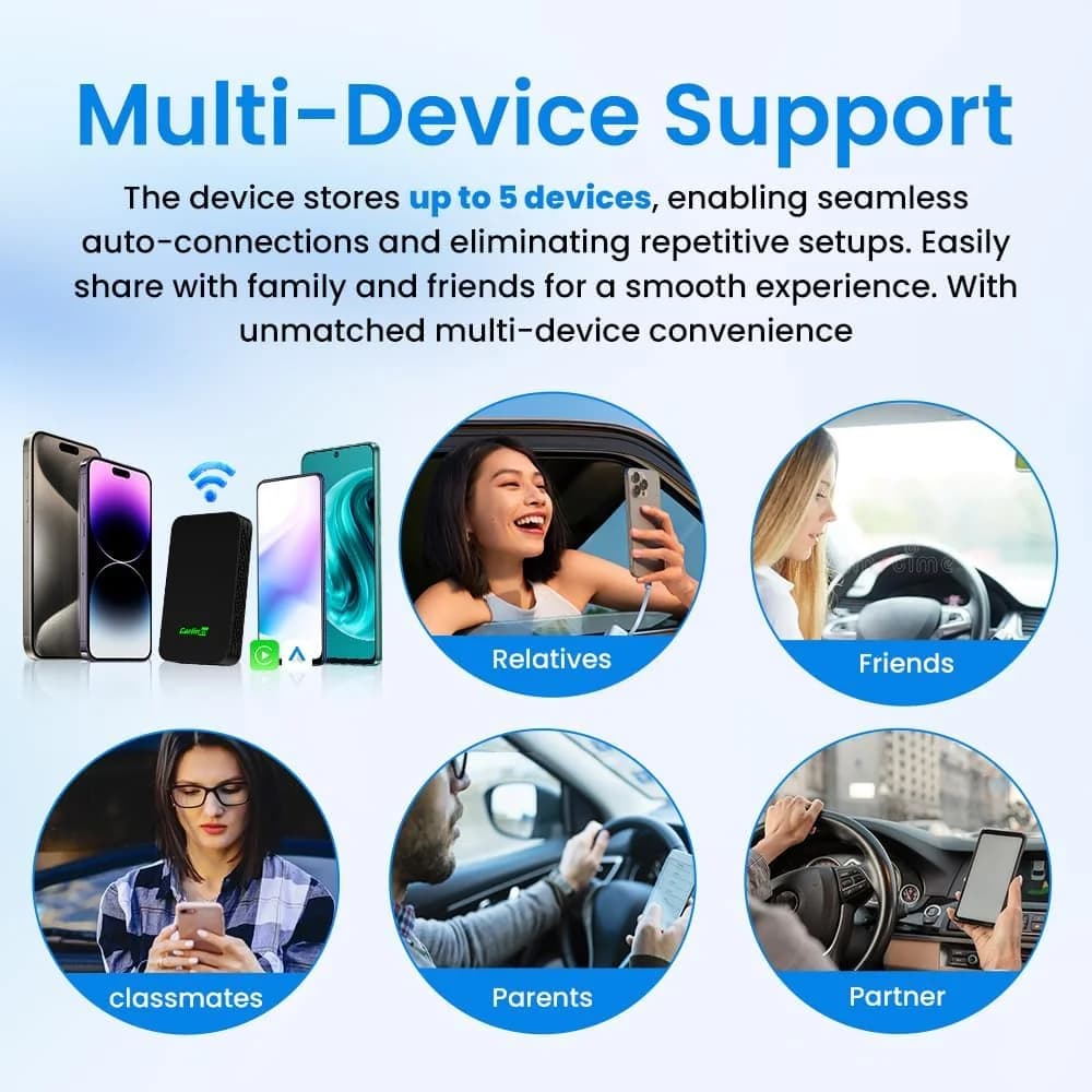 Carlinkit 5.0 (2Air) Wireless CarPlay Adapter