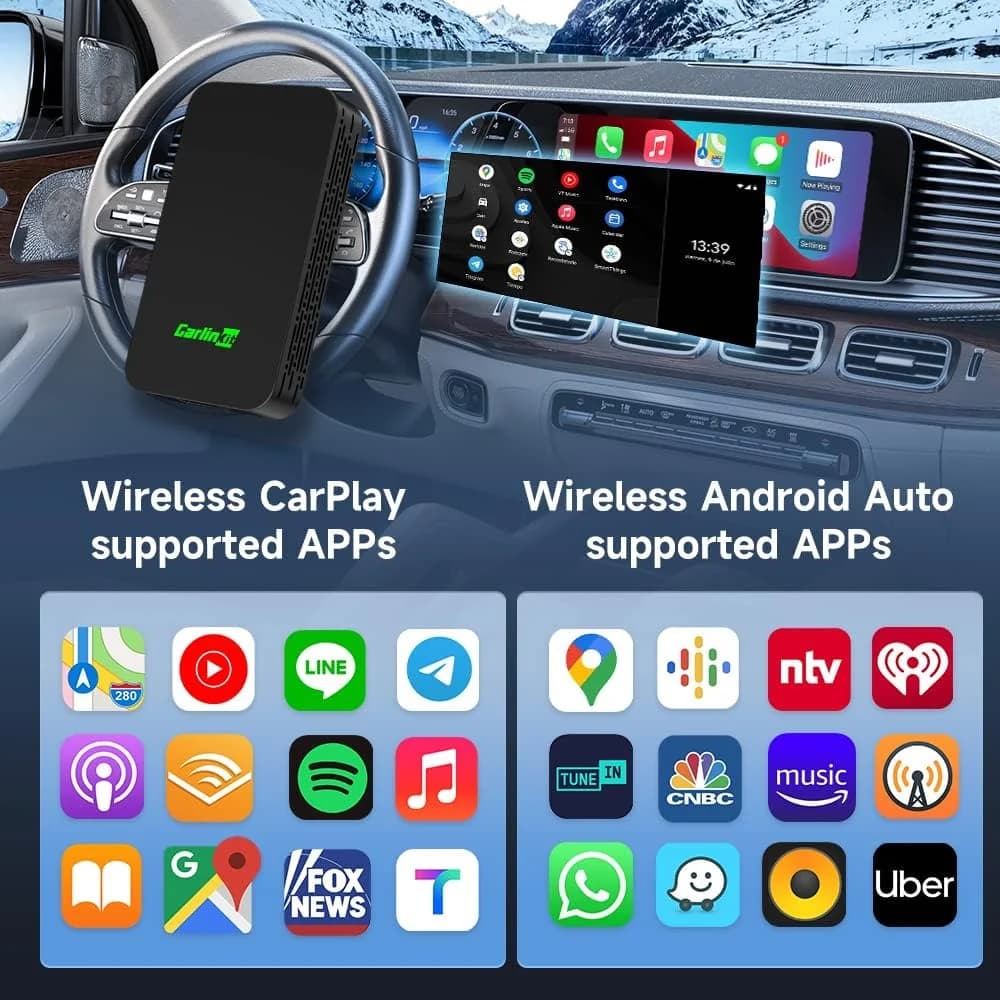 Carlinkit 5.0 (2Air) Wireless CarPlay Adapter