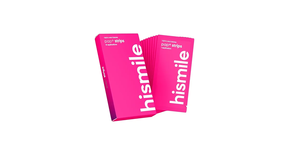 Hismile PAP+ Whitening Strips