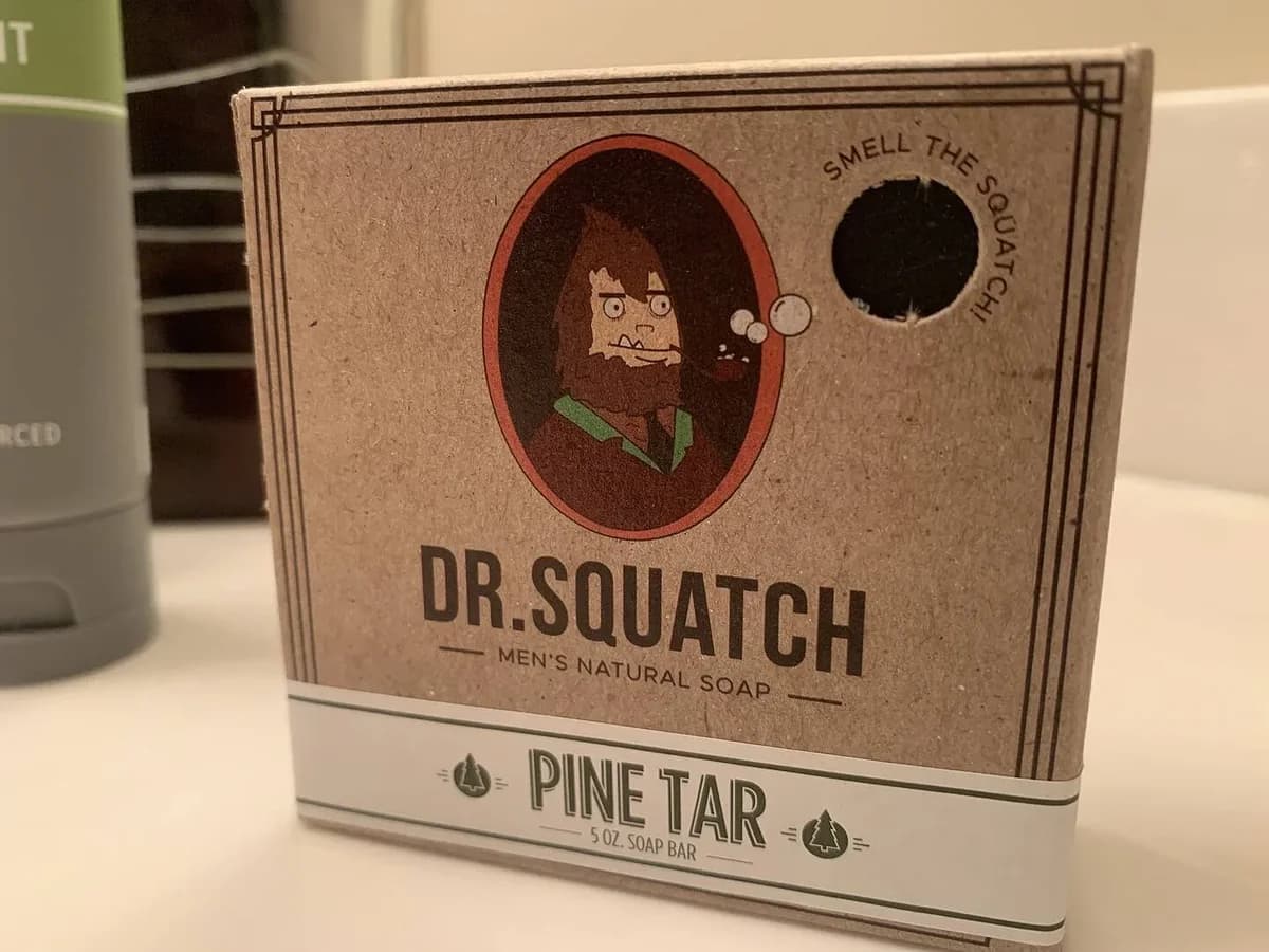 Dr. Squatch Pine Tar Bar Soap