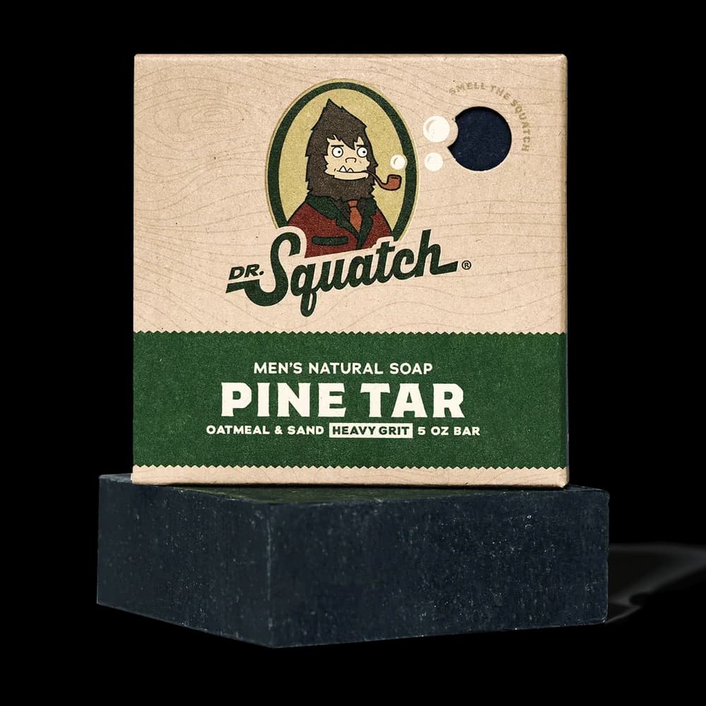 Dr. Squatch Pine Tar Bar Soap