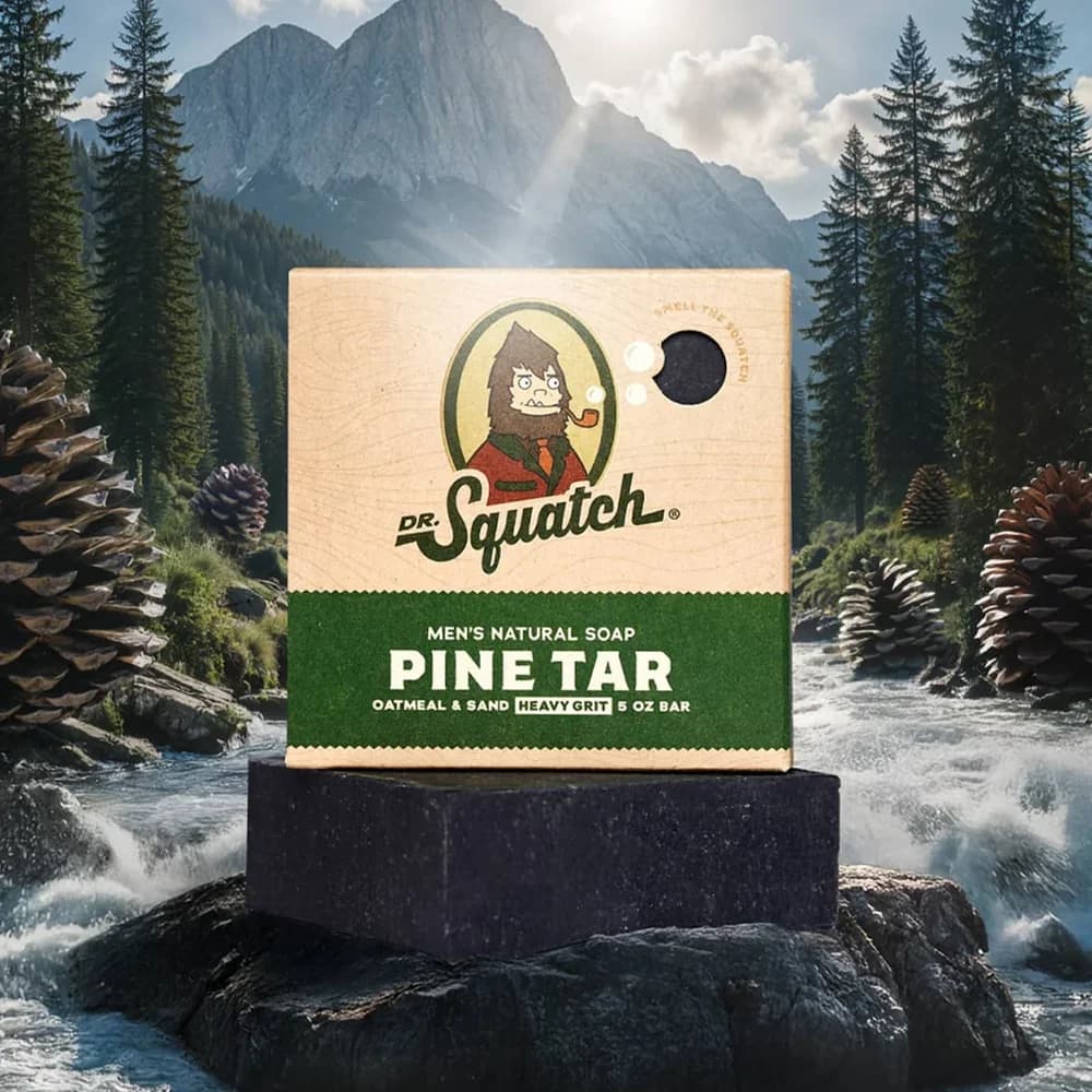 Dr. Squatch Pine Tar Bar Soap