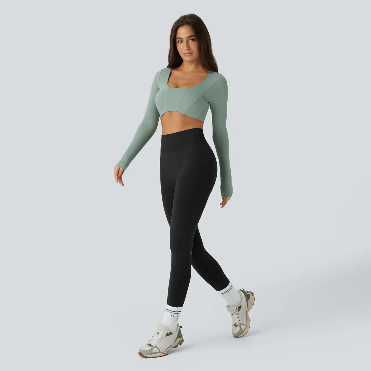 Halara In My Feels Crossover Leggings