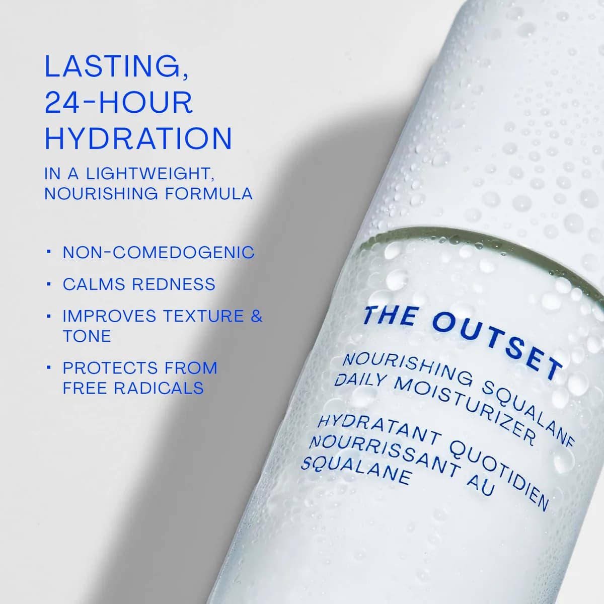 The Outset Nourishing Squalane Daily Moisturizer