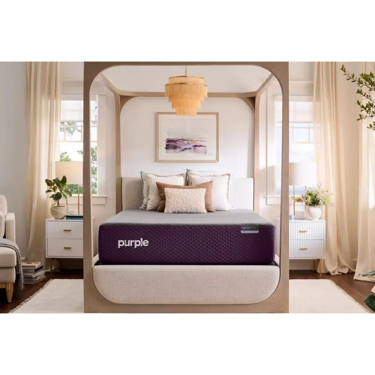Purple RestorePremier Hybrid Mattress