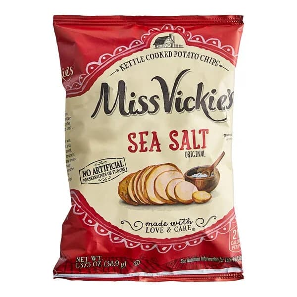 Miss Vickie's Sea Salt Kettle Cooked Potato Chips