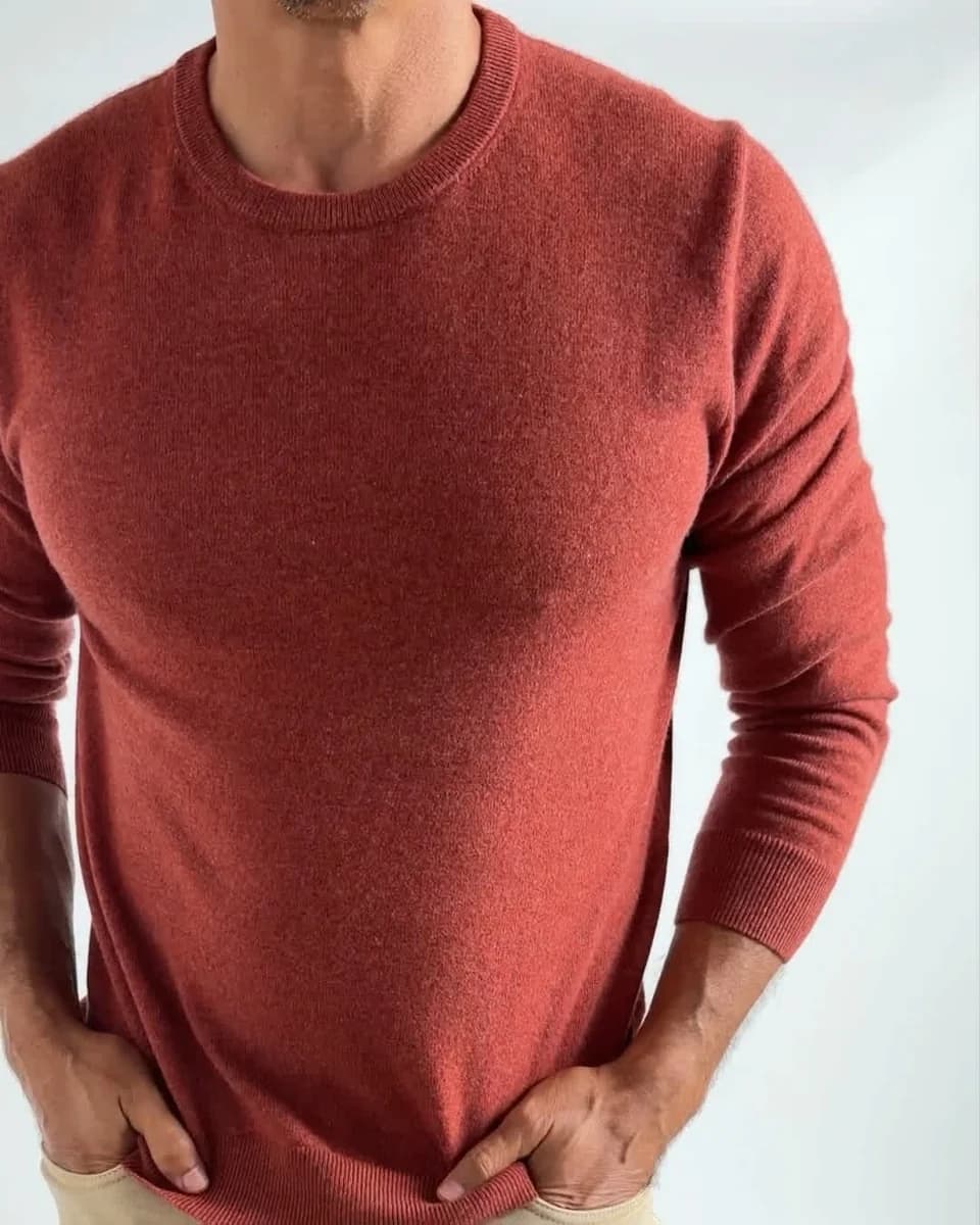 Quince Mongolian Cashmere Crewneck Sweater