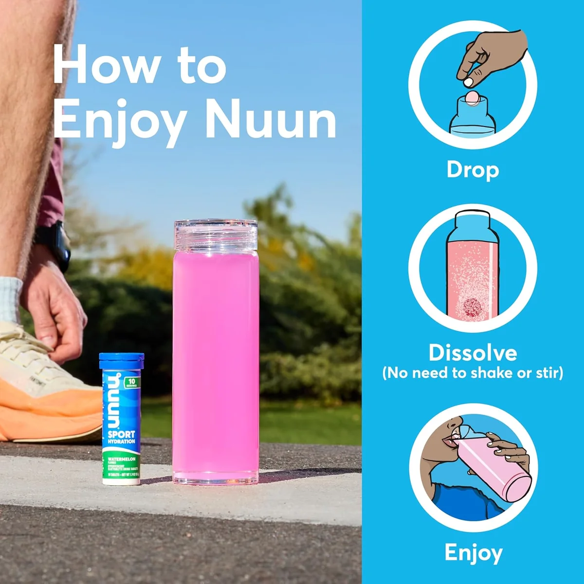 Nuun Sport 3.0 Electrolyte Tablets