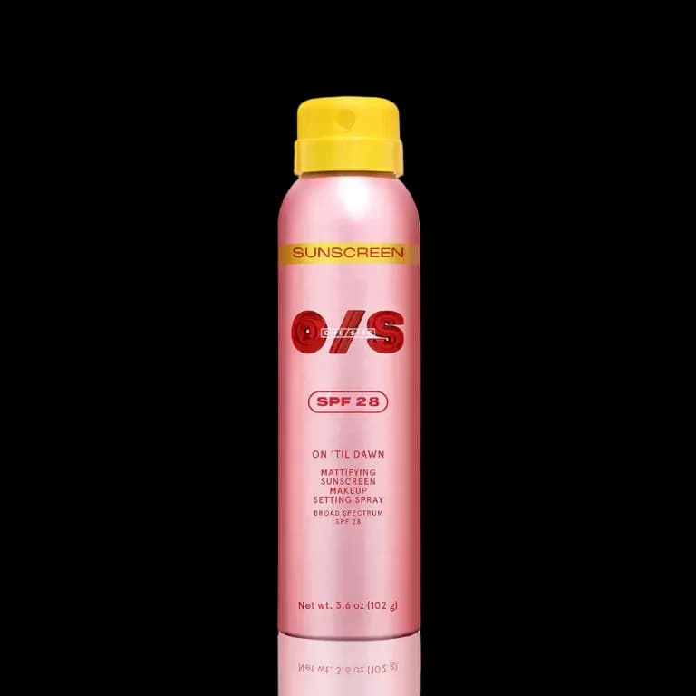 ONE/SIZE On 'Til Dawn Mattifying Sunscreen Makeup Setting Spray SPF 28