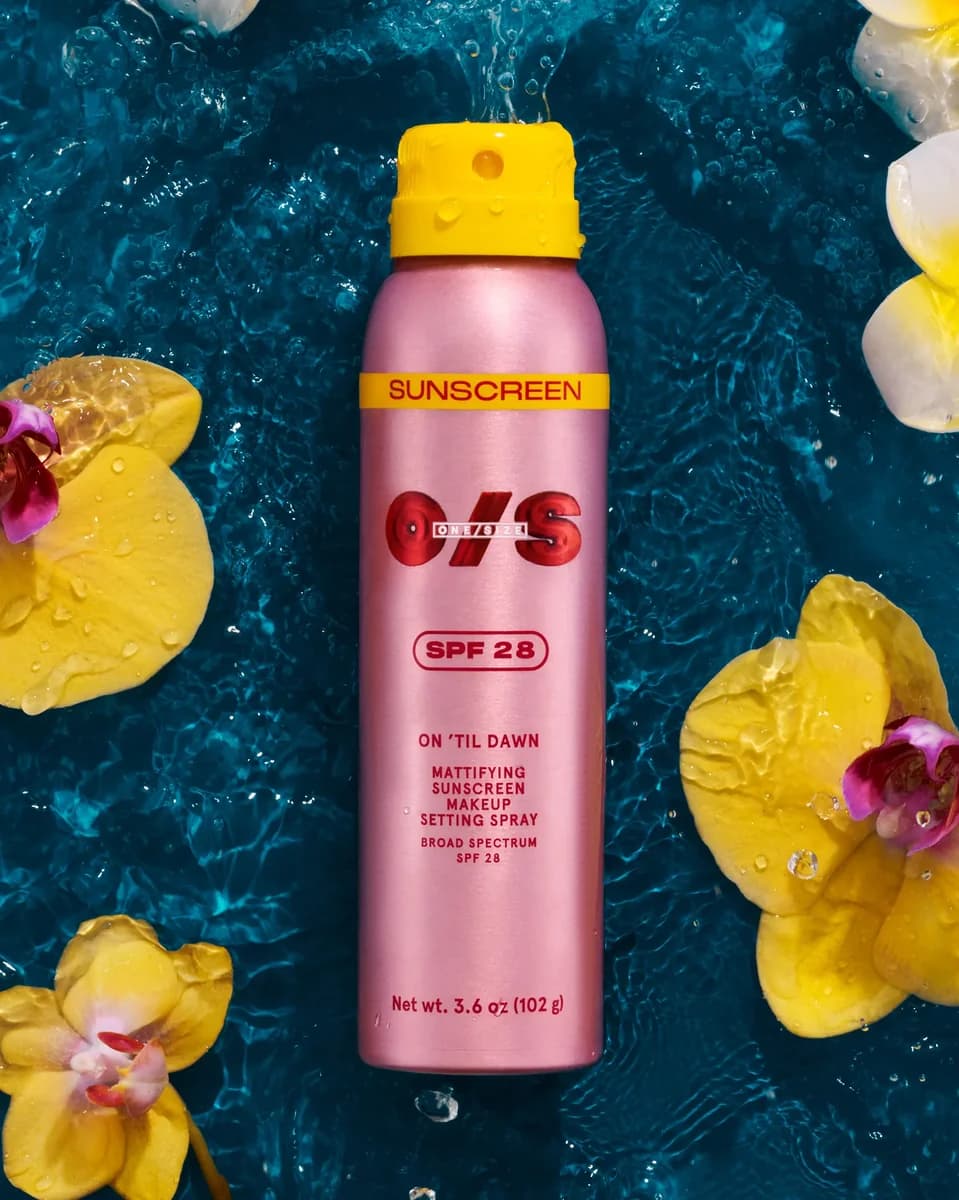 ONE/SIZE On 'Til Dawn Mattifying Sunscreen Makeup Setting Spray SPF 28