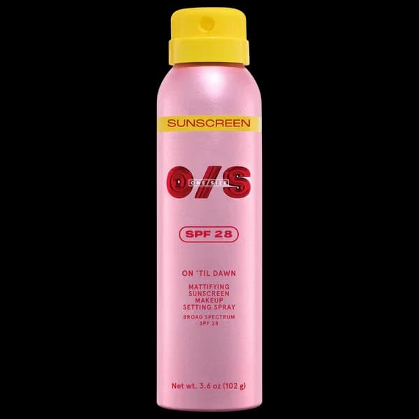 ONE/SIZE On 'Til Dawn Mattifying Sunscreen Makeup Setting Spray SPF 28