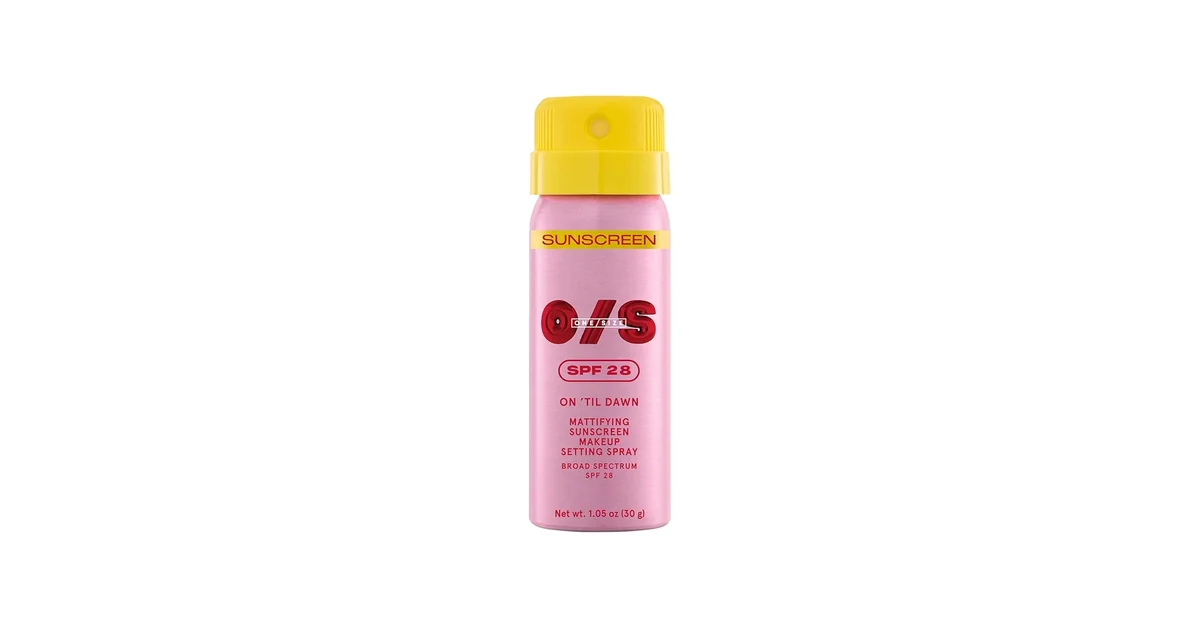 On 'Til Dawn Mattifying Sunscreen Makeup Setting Spray SPF 28