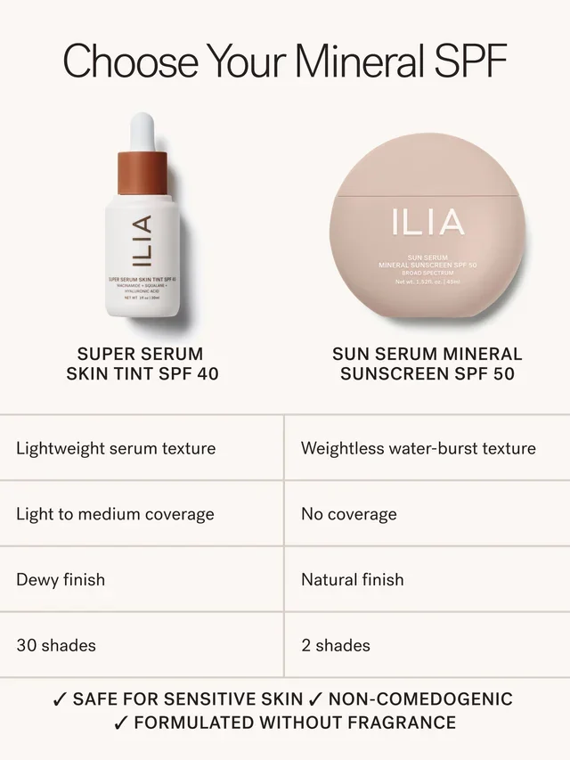 ILIA Super Serum Skin Tint SPF 40