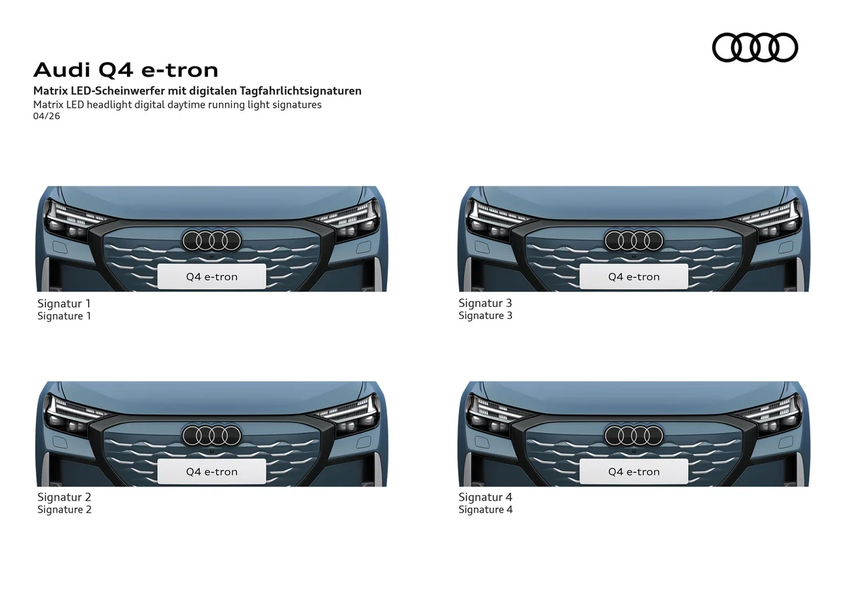 Audi Q4 e-tron (2026)