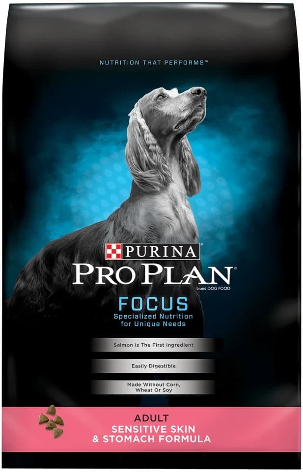 Purina Pro Plan Sensitive Skin & Stomach Salmon & Rice Adult Dry Dog Food