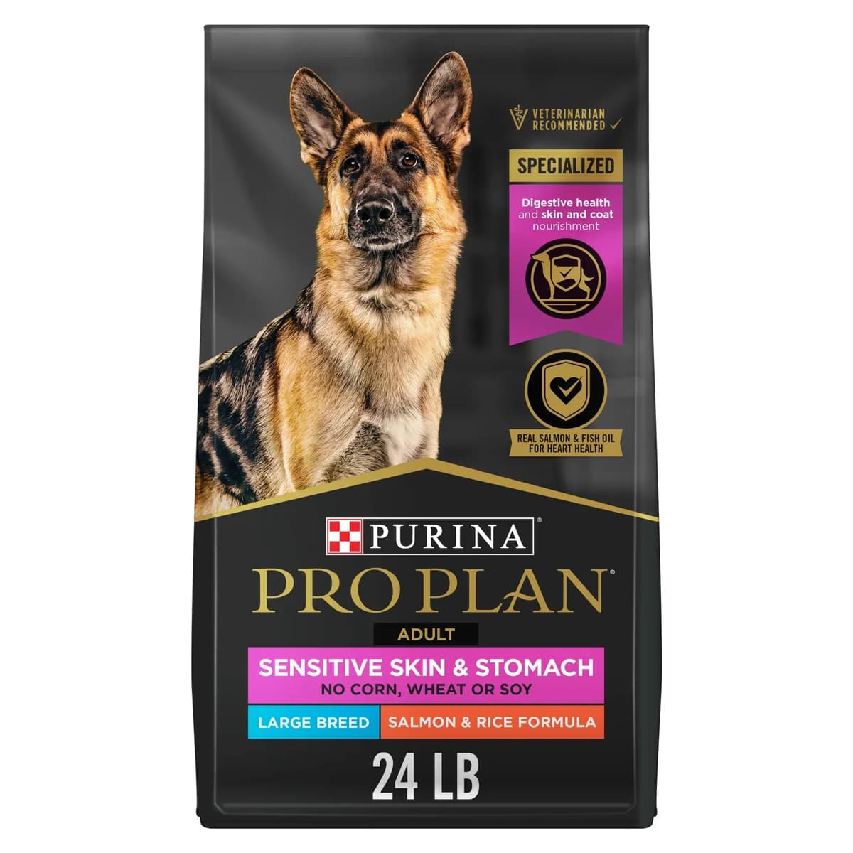 Purina Pro Plan Sensitive Skin & Stomach Salmon & Rice Adult Dry Dog Food