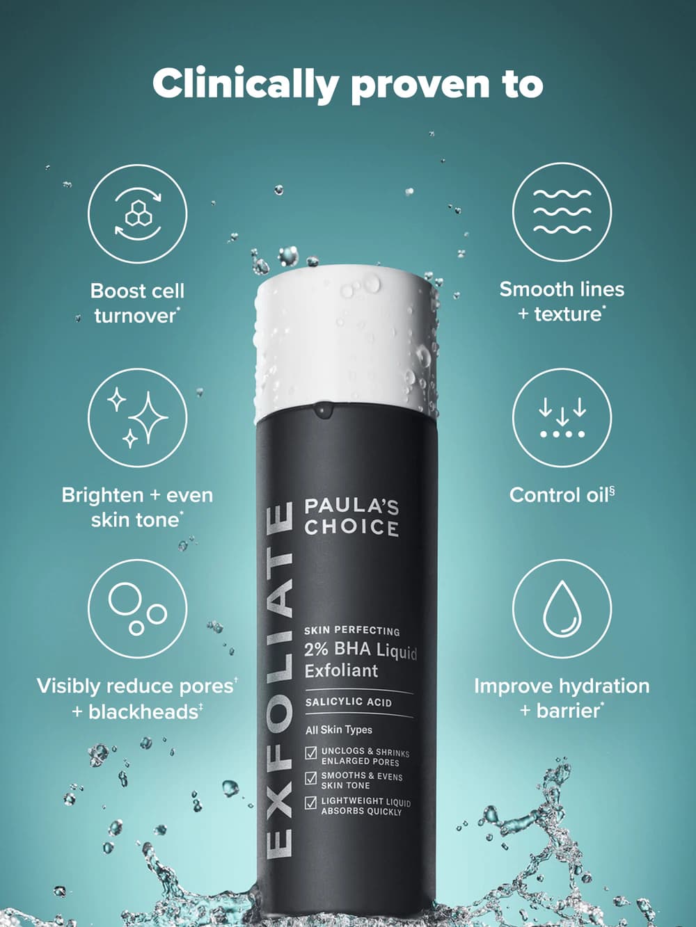 Paula's Choice Skin Perfecting 2% BHA Liquid Exfoliant
