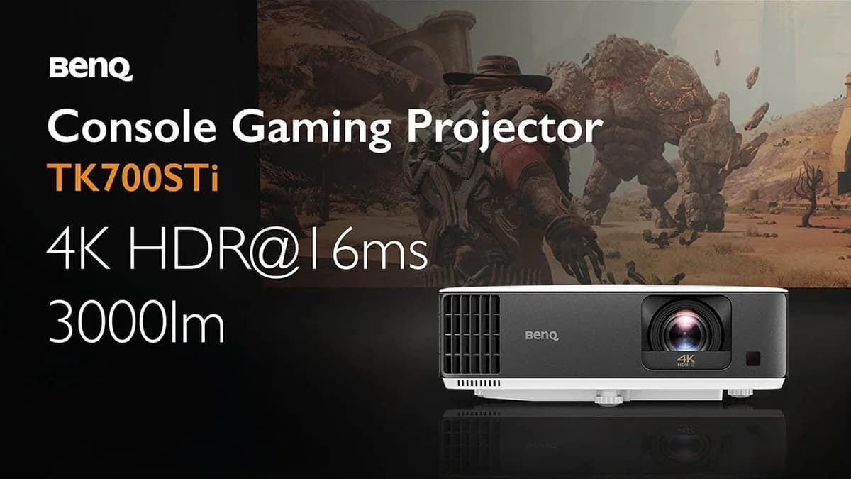 BenQ TK700STi 4K Short Throw Gaming Projector