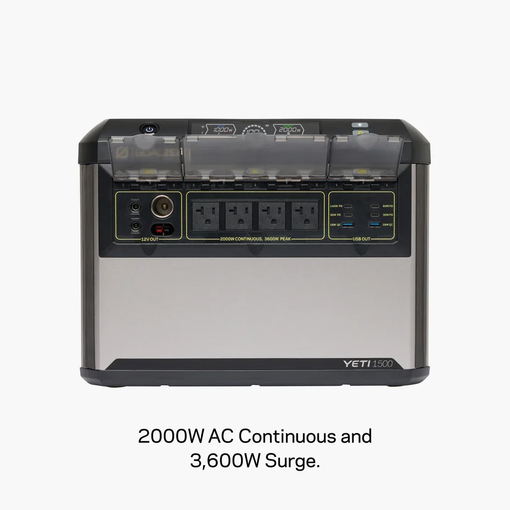 Goal Zero Yeti 1500X Portable Power Station